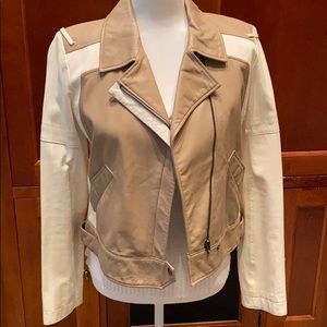 Truth And Pride Leather Moto Jacket